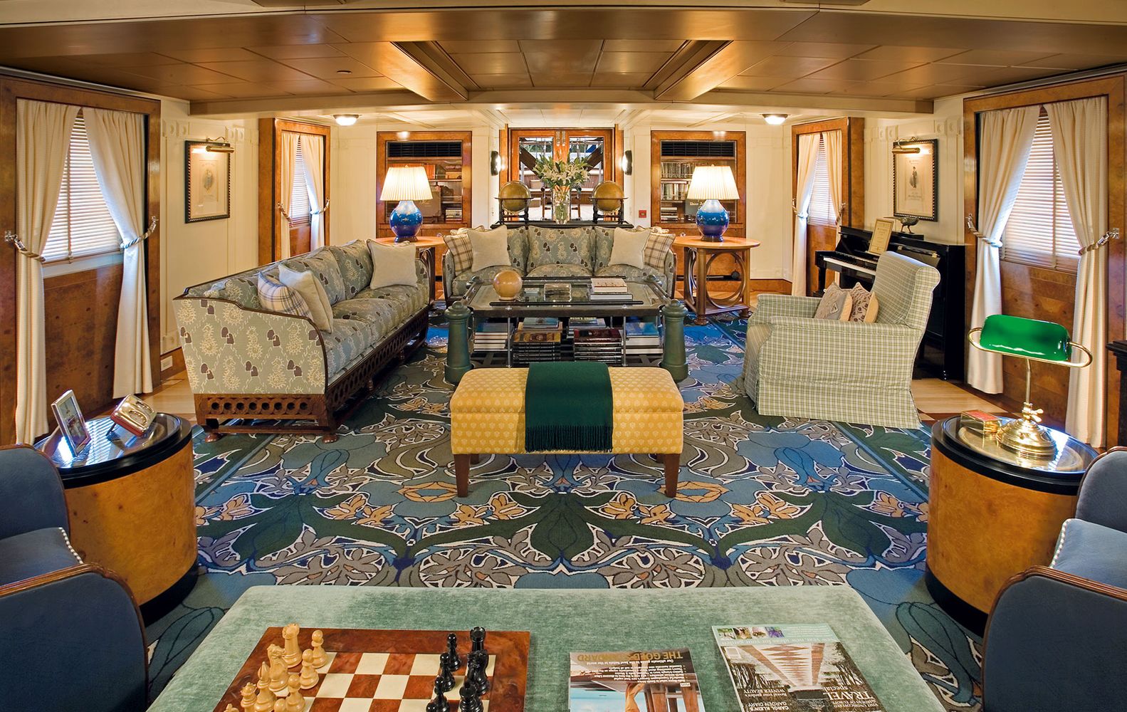 talitha yacht interior